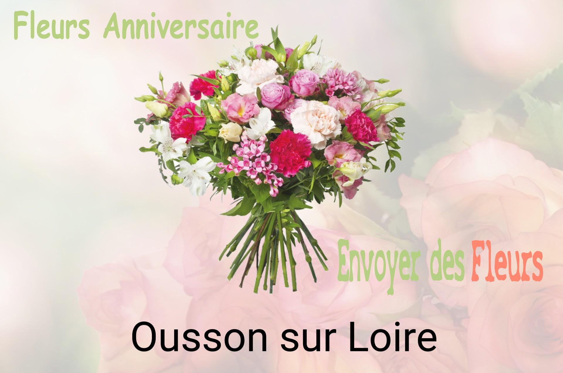 Bouquet de fleurs d’anniversaire livré à Ousson-sur-Loire