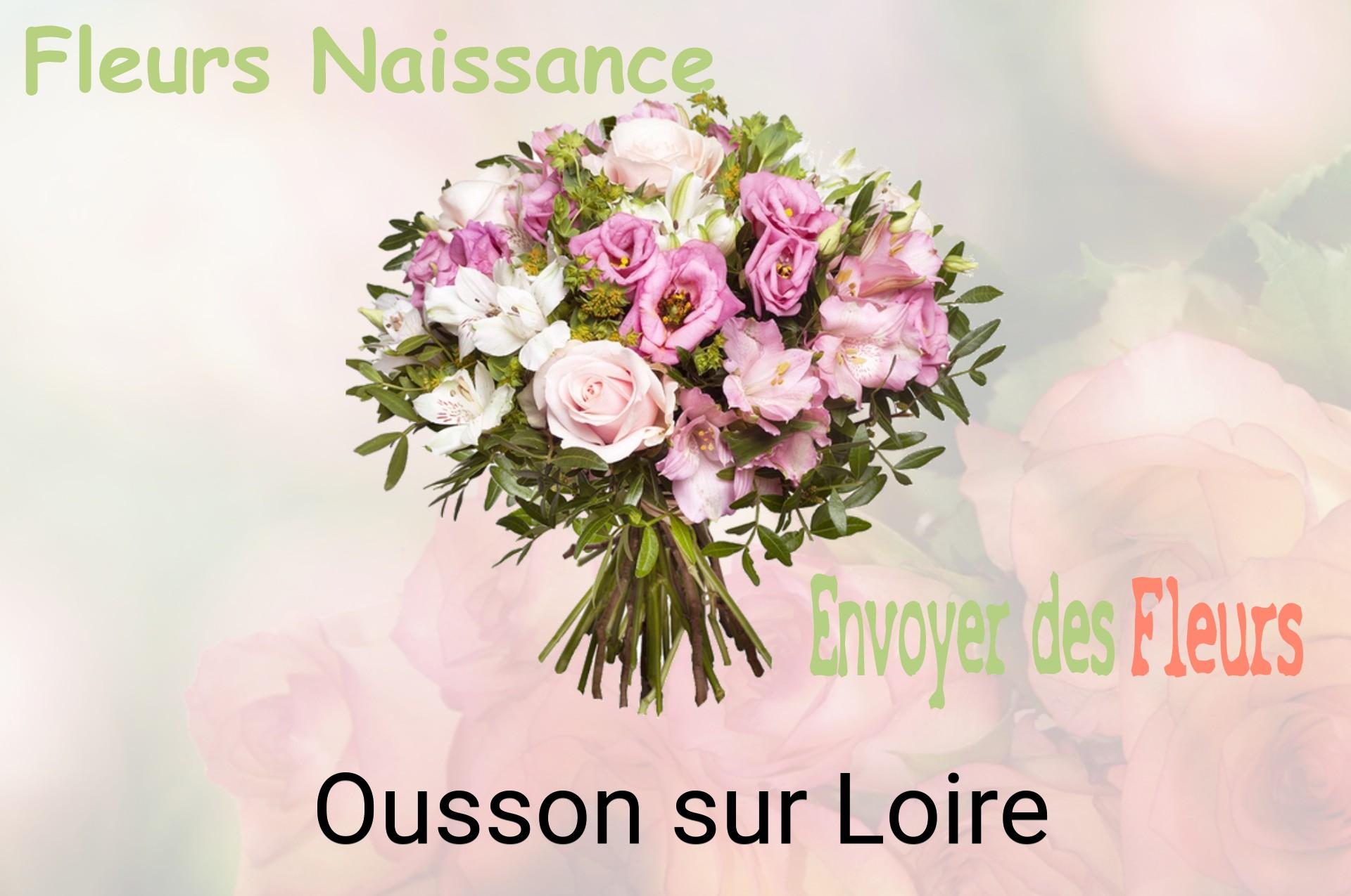 Bouquet de fleurs de naissance livré à Ousson-sur-Loire